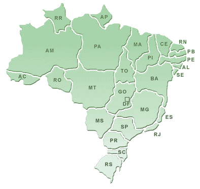 Mapa do Brasil