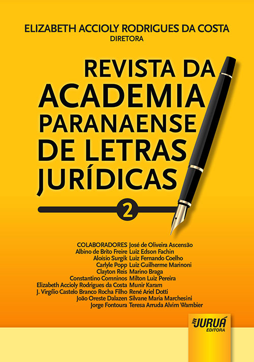 Revista da Academia Paranaense de Letras Jur?dicas - N? 2 - 