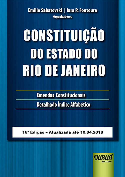 Juruá Editora Constituição do Estado do