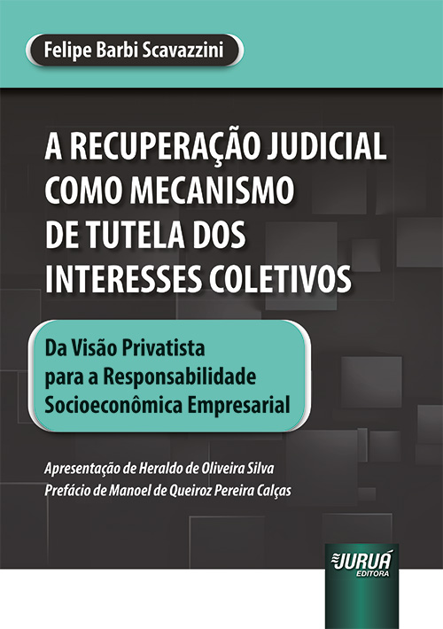 Recupera??o Judicial como Mecanismo de Tutela dos Interesses Coletivos, A - Da Vis?o Privatista para a Responsabilidade Socioecon?mica Empresarial