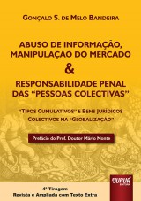 Abuso de Mercado e Responsabilidade Penal das Pessoas (Não) Colectivas