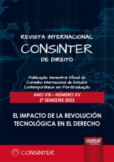 Revista Internacional Consinter de Direito - Ano VIII - Número XV - 2º Semestre 2022