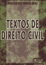 Capa do livro: Textos de Direito Civil, Francisco Jos Ferreira Muniz