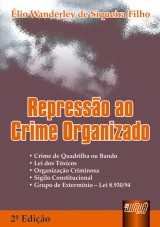 Capa do livro: Represso ao Crime Organizado, lio Wanderley de Siqueira Filho