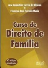 Capa do livro: Curso de Direito de Famlia, Jos Lamartine C. de Oliveira & Francisco J. Ferreira Muniz