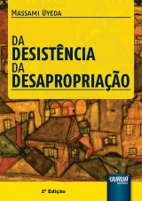 Capa do livro: Desistncia da Desapropriao, Da, Massami Uyeda