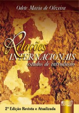 Capa do livro: Relações Internacionais Estudos de Introdução, Odete Maria de Oliveira