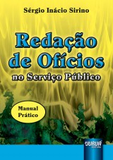 Capa do livro: Redação de Ofícios no Serviço Público, Sérgio Inácio Sirino