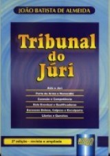 Capa do livro: Tribunal do Júri - revista e ampliada, João Batista de Almeida