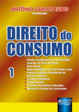 Capa do livro: Direito do Consumo - Nº 1, Coordenador: Antônio Carlos Efing