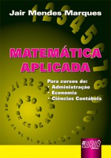 Capa do livro: Matemtica Aplicada, Jair Mendes Marques