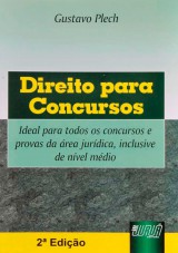 Capa do livro: Direito para Concursos, Gustavo Plech