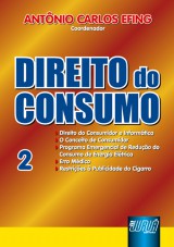 Capa do livro: Direito do Consumo - Nº 2, Coordenador: Antônio Carlos Efing