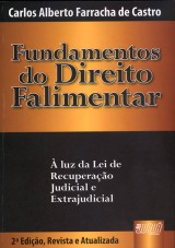 Capa do livro: Fundamentos do Direito Falimentar, Carlos Alberto Farracha de Castro
