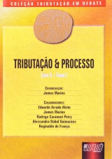 Capa do livro: Tributação e Processo - Livro 5 - Tomo I, Coordenador: James Marins