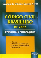 Capa do livro: Cdigo Civil Brasileiro de 2002 - Principais Alteraes, Geraldo de Oliveira Santos Neves