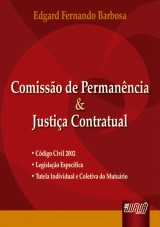 Capa do livro: Comissão de Permanência e Justiça Contratual, Edgard Fernando Barbosa