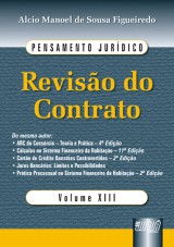 Capa do livro: Reviso do Contrato - Pensamento Jurdico - Volume XIII, Alcio Manoel de Sousa Figueiredo
