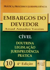 Capa do livro: Embargos do Devedor - PPJ Cvel vol. 10, Assad Amadeo Yassim