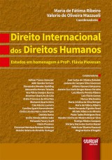 Capa do livro: Direito Internacional dos Direitos Humanos, Coordenadores: Maria de Ftima Ribeiro e Valerio de Oliveira Mazzuoli