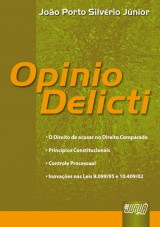 Capa do livro: Opinio Delicti, Joo Porto Silvrio Jnior