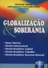 Capa do livro: Globalizao & Soberania, Coordenadores: Cristiane Derani e Jos Augusto Fontoura Costa