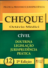 Capa do livro: Cheque - PPJ Cvel vol. 12, Octvio Mdici