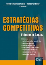 Capa do livro: Estratgias Competitivas, Organizadores: Cleber Carvalho de Castro e Humberto Stadler