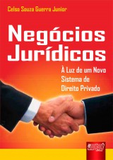 Capa do livro: Negócios Jurídicos, Celso Souza Guerra Junior