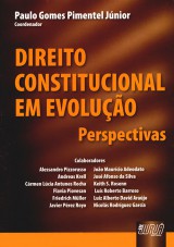 Capa do livro: Direito Constitucional em Evoluo - Perspectivas, Coordenador: Paulo Gomes Pimentel Jnior