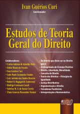 Capa do livro: Estudos de Teoria Geral do Direito, Coordenador: Ivan Gurios Curi