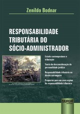 Capa do livro: Responsabilidade Tributria do Scio-Administrador, Zenildo Bodnar