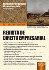 Capa do livro: Revista de Direito Empresarial, Coordenadores: Marcia Carla Pereira Ribeiro e Oksandro Gonalves