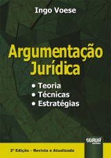 Capa do livro: Argumentao Jurdica, Ingo Voese