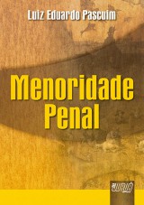 Capa do livro: Menoridade Penal, Luiz Eduardo Pascuim
