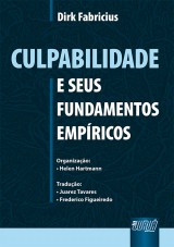 Capa do livro: Culpabilidade e Seus Fundamentos Empricos - Dirk Fabricius, Dirk Fabricius