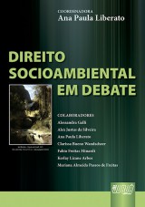 Capa do livro: Direito Socioambiental em Debate, Coordenadora: Ana Paula Liberato