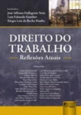Capa do livro: Direito do Trabalho - Reflexes Atuais, Coordenadores: Jos Affonso D. Neto, Luiz E. Gunther e Srgio Luiz R. Pombo