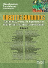 Capa do livro: Direitos Humanos - Volume II - Fundamento, Proteo e Implementao - Perspectivas e Desafios Contemporneos, Coordenadoras: Flvia Piovesan e Daniela Ikawa