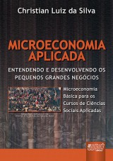 Capa do livro: Microeconomia Aplicada, Christian Luiz da Silva