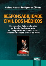 Capa do livro: Responsabilidade Civil dos Mdicos, Mariana Massara Rodrigues de Oliveira