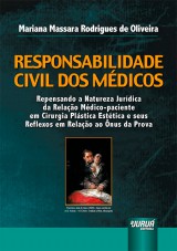 Capa do livro: Responsabilidade Civil dos Médicos, Mariana Massara Rodrigues de Oliveira