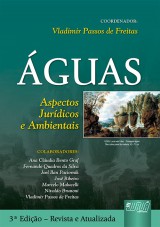 Capa do livro: Águas - Aspectos Jurídicos e Ambientais, Vladimir Passos de Freitas