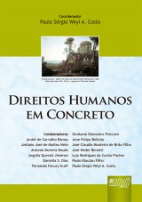 Capa do livro: Direitos Humanos em Concreto, Coordenador: Paulo Srgio Weyl A. Costa