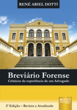 Capa do livro: Brevirio Forense - Crnicas da Experincia de um Advogado, Ren Ariel Dotti