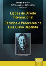 Capa do livro: Lies de Direito Internacional, Organizadoras: Maristela Basso e Patrcia Luciane de Carvalho