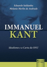 Capa do livro: Immanuel Kant, Eduardo Saldanha e Melanie Merlin de Andrade