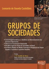 Capa do livro: Grupos de Sociedades, Leonardo de Gouva Castelles