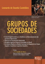 Capa do livro: Grupos de Sociedades, Leonardo de Gouvêa Castellões