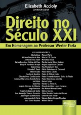 Capa do livro: Direito no Sculo XXI, Coordenadora: Elizabeth Accioly